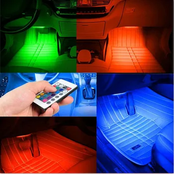 Styling auto 4 buc LED-uri Auto Lumini Decorative Benzi PENTRU suzuki vitara accesorii opel insignia mazda cx3 audi a6 c6 avant
