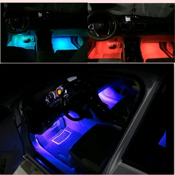 Styling auto 4 buc LED-uri Auto Lumini Decorative Benzi PENTRU suzuki vitara accesorii opel insignia mazda cx3 audi a6 c6 avant