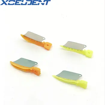 40pcs Dentare Prim Dinți Interproximal Pană de Plastic Cuțit cu Protecție Dentară Oțel Matrice Stomatologie Instrumente