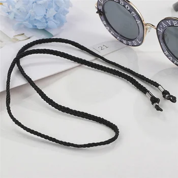 PINKSEE 66cm Trendy ochelari de Soare pentru Femei Lanțuri Cârpă Moale Tesatura de Sticla Non-alunecare de Frânghie Ochelari de Citit Curea