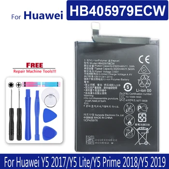Baterie noua HB405979ECW Pentru Huawei Y5 2017/Y5 Lite/Y5 Prim-2018/Y5 2019 / Y5 2017/Y5Lite/Y5Prime 2018 + Telefon Mobil