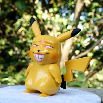 15cm Halloween amuzant Pokemon jucării anime Pikachu Pokemon figurina Jucarie Papusa Model pentru Copii Cadou de Crăciun