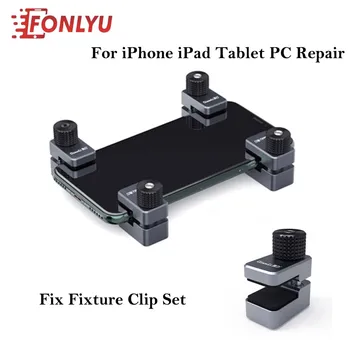 Qianli 4buc/lot iClamp Telefon Ecran LCD Fix de Prindere Clip de Metal Set Clemă de Fixare Reglabil truse de scule pentru iPhone iPad Reparatii