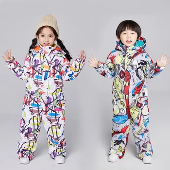 Dollplus Copii Îmbrăcăminte Copil De Iarnă Fată Băiat De Schi Salopeta 10 12 Rezistent La Apa Snowboard Schi Jacheta Sport Copii Îmbrăcăminte Exterioară