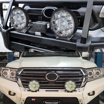 Xinfok Car LED Lumina de Lucru la fața Locului Fascicul de Inundații 3030 SMD DC 12-24 Volți 27-48 Watts 6500K Iluminat Universal pentru Camion 4x4 4WD