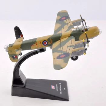 1/144 Marea Britanie Bombardier Greu 1945 Avro Lancaster BI Luptător turnat sub presiune Modele de Avion Jucarii si Cadouri Colecții