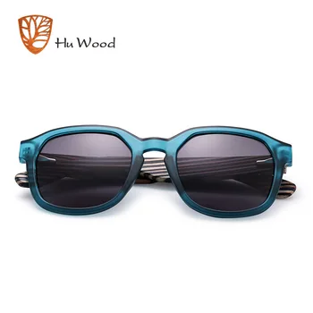 HU LEMN ochelari de Soare Polarizat de Pescuit Pentru Barbati Femei ochelari de Soare de Lemn de Călătorie de Bambus ochelari de soare de Conducere Nuanta de Lentile UV400 GR8014