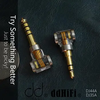 DD DJ35A DJ44A 2,5 mm de sex Feminin La 3,5 mm 4.4 Bărbat Echilibrat Adaptor Casti Cablu Cablul se Potriveste pentru Astell&Kern, FiiO