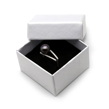 Real, natural negru de apă dulce pearl inel pentru femei,nunta de argint 925 inel reglabil de sex feminin