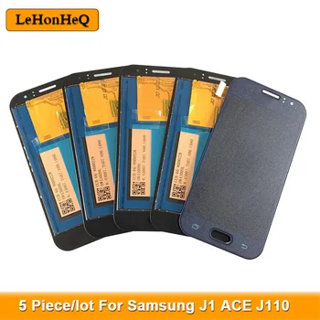 5 buc/lot Pentru Samsung Galaxy J1Ace J110 SM-J110F J110H Display LCD Touch Screen Digitizer Înlocuirea Ansamblului luminozitate