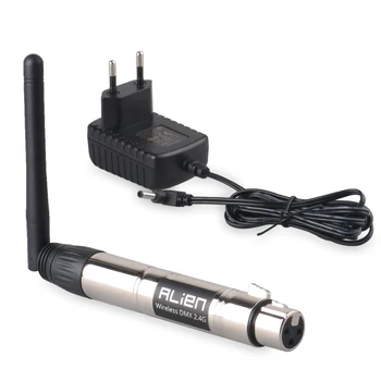 ALIEN DMX512 Wireless 2.4 G 126 Canale Transmițător Receptor 400m de Control pentru Etapa LED Lumina Disco DJ Petrecere Etapa de Par cu Laser