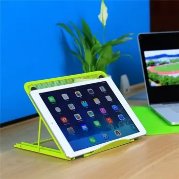 Portabil/Rabatabile/Reglabile Plasă de Laptop/Notebook/iPad Masă Desktop Stand de Răcire/Rack/Display/Suport/Suport, Verde