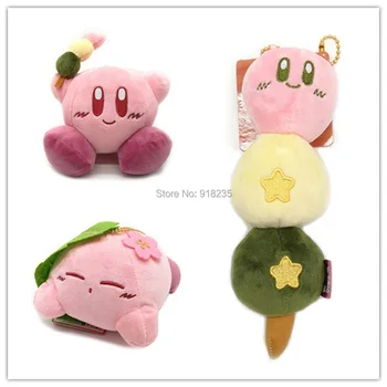 10/Lot Star Kirby se Clătina Dee Înghețată Kirby Găti Kirby geantă de Umăr Brosa Insigna de Pluș Jucarii moale