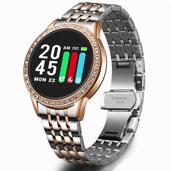 LIGE 2020 Nouă Femei Ceas Inteligent Ecran Color Monitor de Ritm Cardiac Moda Doamnelor ceas de Fitness Sport Smartwatch brățară Inteligent+CUTIE