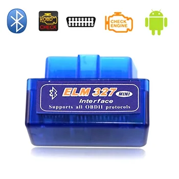 Noul Mini ELM327 OBDII OBD2 Bluetooth Auto Diagnosticare Auto Scanner pentru Dispozitive Android V2.1