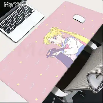 Maiya Propriile Covoare de vânzare Fierbinte Desene animate Sailor Moon Laptop Gaming mouse Mousepad Transport Gratuit Mari Mouse Pad Tastaturi Mat