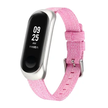 Curea nailon pentru Xiaomi Mi Band 5/4/3 Curea Brățară Inteligent Sport Mansete pentru Mi Band 4 Bratara Watchband pentru Mi Band 3 Curea