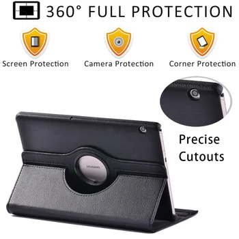 360 de Rotație Tableta Caz pentru Huawei MediaPad T3 10 9.6