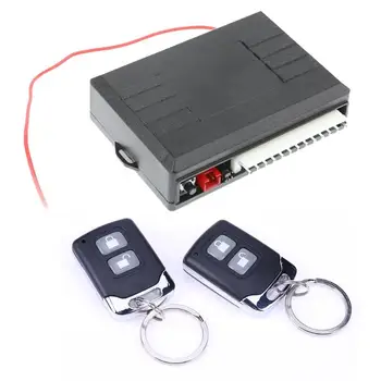 Mașină Automată Sistem de Alarma Auto Keyless Entry Sistem de Automobile de la Distanță de Control Central de Blocare a Ușii Kit cu 2 telecomenzi