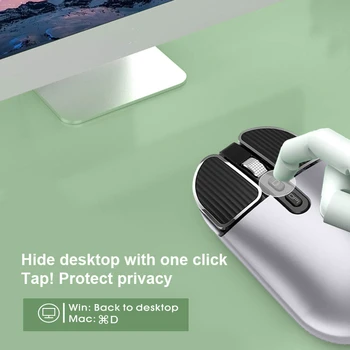M 203 1600 DPI de Înaltă Rezoluție fără Fir Bluetooth Mouse-ul Dual-mode Computer Desktop Notebook Office Home Silent Mouse-ul de Încărcare