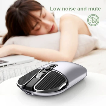 M 203 1600 DPI de Înaltă Rezoluție fără Fir Bluetooth Mouse-ul Dual-mode Computer Desktop Notebook Office Home Silent Mouse-ul de Încărcare