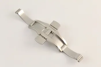 6x25mm Curea de Ceas Fluture catarama din otel Inoxidabil incuietoare Pentru T035410 T035407 Solid de oțel cataramă de Argint