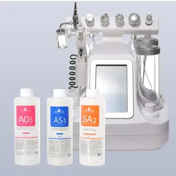 Aqua Peeling Soluție 400ml Pe Sticla Aqua Ser Facial Hydra Faciale Soluție Utilizați pentru Hidro Faciale Dermabraziune Mașină