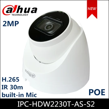 Camera IP Dahua IPC-HDW2230T-CA-S2 2MP IR Ocular Cameră de Rețea cu suport POE versiune Imbunatatita a IPC-HDW1230S-S2