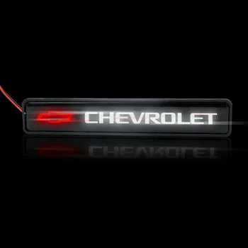 Chrome Fata Capota Grila Insigna Auto LED Decora Lumina pentru Chevrolet Cruze, Captiva Lacetti Aveo Niva Trax Onix Lumină Accesorii