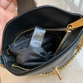 Lanț Lingge găleată sac femei 2020 noua moda lanț geanta diagonala încălecat sac
