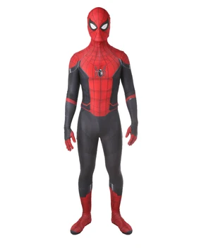Adulți/Copii Departe De Casă Peter Parker Cosplay Costum Zentai Halloween Costum De Super-Erou Costum Salopeta