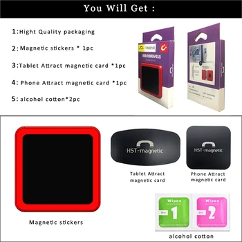 Montare pe perete Comprimat Stativ Magnetic Magnet de Adsorbție a pick-and-place Pentru iPad Air Mini Pentru telefon Pentru Kindle PW
