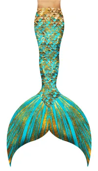 Personalizate Femei Adulte Coada de Sirena Cosplay Costum Femei mă înec în Costume de baie pe Plajă Înot Cosplay Petrecere fără Monofin Producatoare