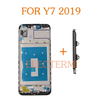Original Y7 2019 Mijlocul Cadru Pentru Huawei Y7 Prim-2019 Y7 Pro 2019 LCD Sprijinirea Rama de Locuințe de Înlocuire +Receptor Set