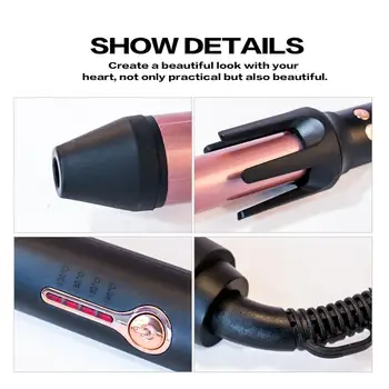 Automate de Păr, Curling Fier de Hidratare Ion Negativ de Încălzire Ceramic Rod Salon Electric Anti-opărire Bigudiu de Păr Instrumente de Styling
