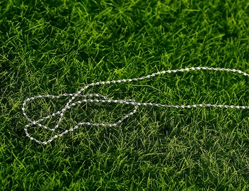 925 Sterling Silver Slim Subțire de Nori Steaua Link-ul Lanț Cravată Coliere pentru Femei, Fete, Copii Bijuterii collares kolye Collier 40cm 45cm