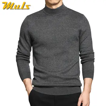 8Colors Muls de înaltă calitate pulover guler barbati îngroșa tricot barbati pulover de iarna broasca testoasa-neck barbati pulover plus dimensiune M-6XL MS2999