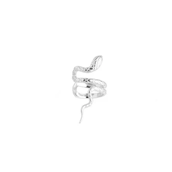 Moda de Desene animate de Animale Șarpe Clip Cercei pentru Cupluri Aniversarea de Argint 925 Manșetă de Ureche Bijuterii Fine Accesorii