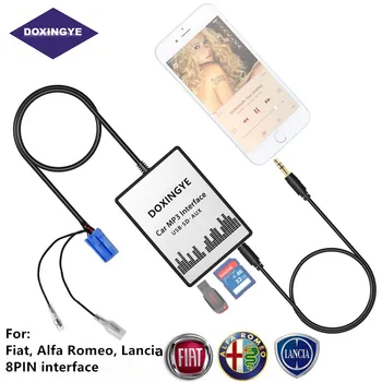 DOXINGYE USB SD AUX Car MP3 Music Radio Digital CD Changer Adaptor Pentru 8PINI interfață Fiat Alfa Romeo Lancia Croma Doblo