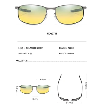 Polarizat ochelari de Soare Barbati Zi de Conducere de Noapte Viziune Ochelari de Soare de sex Masculin Anti-orbire UV400 Ochelari Femei Driver Ochelari Oculos de sol
