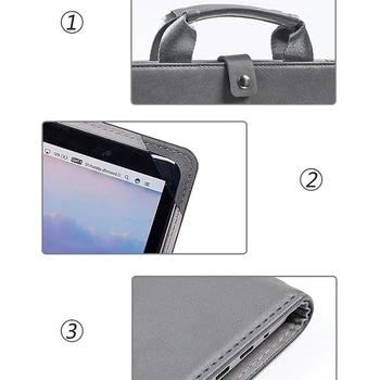 Portabil PU Geanta Pentru Macbook Air 13 Pro Retina 13 15 16 A2141 2019 A2289 A2159 Acoperi A2179 A1932 pentru Mac Book