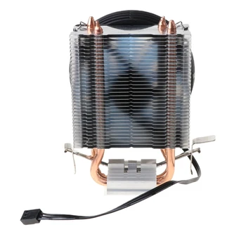 CPU Cooler Master 2 Cupru Pur Caldura-tevi Ventilator cu Lumina Albastra Sistem de Răcire cu Ventilatoare PWM