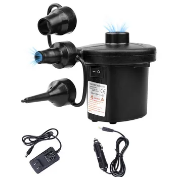 Electric Pompa de Aer Gonflabile Pompa (UE Plug/Plug SUA/UK Plug) Cu incarcator de Masina Portabil Umplere Rapidă Saltea de Aer Umflat Jucărie