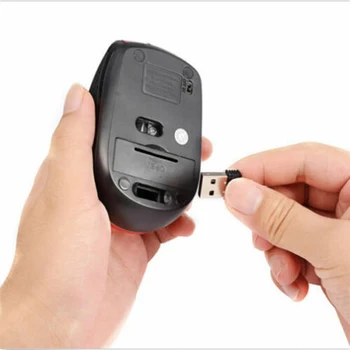 Wireless Gaming Mouse reglabil 800dpi/1200 dpi Optic Ergonomic Soareci Profesional Portabil Mini USB Mouse Gamer De PC Laptop