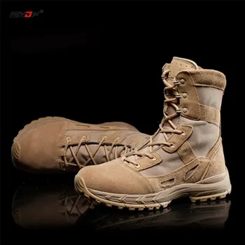 WZJP în aer liber Usoare Desert Boots Tactice Respirabil Tactice Cizme Barbati High-top Cizme de Luptă Pentru Camping&Drumeții Pantofi