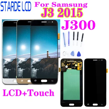 Pentru Samsung Galaxy J3 J300 J320 J320A J320F J320M LCD Display Cu Touch Screen Digitizer Asamblare J3 J300 LCD