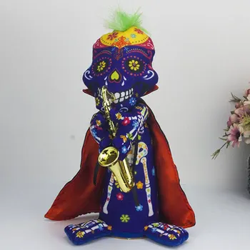 Amuzant De Halloween Electric Dans Fantomă Păpuși De Pluș Creativee Jucării Moneycontrol Schelet, Oasele Craniului Animate De Dans Fantomă Păpuși