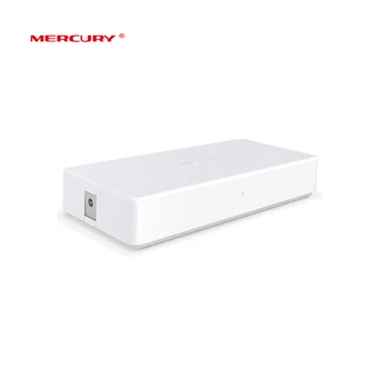 MERCUR Mini S108C Fast Ethernet 8 Port RJ45 10/100Mbps Switch de Rețea Switch Desktop