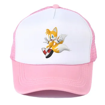 Popular joc de animație Sonic Ariciul vara plase de moda pentru tineri șapcă de baseball primăvară respirabil umbrelă de soare capac
