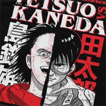 Moda Akira Shima Tetsuo T Shirt Anime-ul Japonez de Bumbac T-shirt cu Maneci Scurte Neo Tokyo Shotaro Kaneda Tee Îmbrăcăminte Marfa